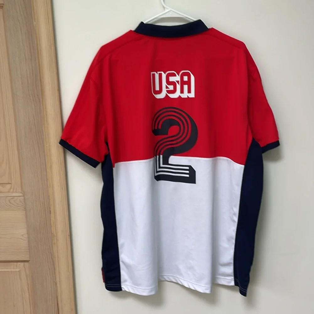 Polo Ralph Lauren Football Club Polo Shirt Mens XXL PRLFC Collared USA S…
